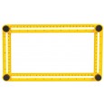 WIEOFUNKCYJNY KĄOWNIK REGULOWANY TEMPLATER ( 305 X 50 MM )