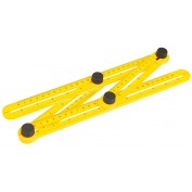 WIEOFUNKCYJNY KĄOWNIK REGULOWANY TEMPLATER ( 305 X 50 MM )