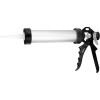 PISTOLET DO USZCZELNIACZA 400 ML, "ZAMKNIĘTY, KORPUS ALUMINIOWY, OKRĄGŁY TRZPIEŃ 8 MM