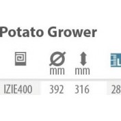 DONICZKA DO ZIEMNIAKÓW POTATO GROWER 316MM ANTRACYT