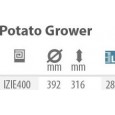 DONICZKA DO ZIEMNIAKÓW POTATO GROWER 316MM ANTRACYT