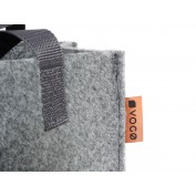 TORBA NA WODĘ 1,5-2,5L - 6 BUTELEK, SZARA