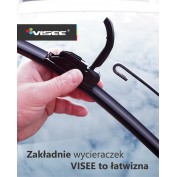 WYCIERACZKI PŁASKIE VISEE HEXA  650 x 550 MM
