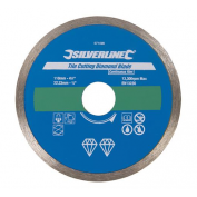 TARCZA DIAMENTOWA DO GLAZUTY 110 X 22,23 MM, CIĄGŁA OBRĘCZ