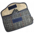 ETUI RFID POZIOME 11x19 TWEET SZARE