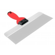 SZPACHLA DO GŁADZI I WYRÓWNYWANIA TYNKÓW ZE STALI NIERDZEWNEJ, DŁUGOŚĆ 150MM, OSTRZE 90MM
