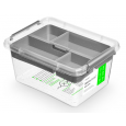 POJEMNIK NA ŻYWNOŚĆ ANTIBACTERIAL 20 X 15 ORGANIZER 1,6 L