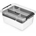 POJEMNIK DO PRZECHOWYWANIA Z PRZEGRÓDKAMI 200X150MM SIMPLESTORE 1600ML
