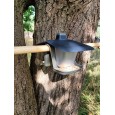 KARMNIK DLA PTAKÓW BIRDYFEED DOUBLE, DASZEK ANTRACYT, PODSTAWA SZARA
