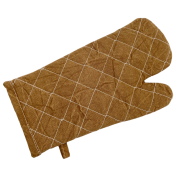 RĘKAWICA KUCHENNA PIKOWANA BRĄZOWA