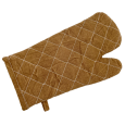 RĘKAWICA KUCHENNA PIKOWANA BRĄZOWA