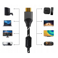 KABEL HDMI 2.0 + FILTR Z ZAWIESZKĄ 3M LB0195-3 LIBOX