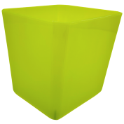 OSŁONKA PROSTOKĄTNA 140 x 125 x x140 MM, ZIELONA TRANSPARĘTNA