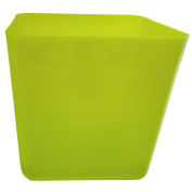 OSŁONKA PROSTOKĄTNA 140 x 125 x x140 MM, ZIELONA TRANSPARĘTNA