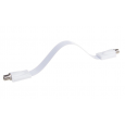 ZŁĄCZE PODOKIENNE F-F ULTRA SLIM BIAŁE LB0076W