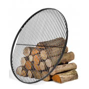 GRILL NA TRÓJNOGU 180 CM - RUSZT STAL NATURALNA 70 CM