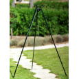 GRILL NA TRÓJNOGU 180 CM - RUSZT STAL NATURALNA 70 CM