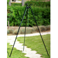 GRILL NA TRÓJNOGU 180 CM - RUSZT STAL NIERDZEWNA 70 CM