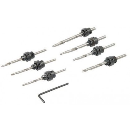 NAWIERTAK Z FAZOWNIKIEM ZESTAW 7 SZTUK 3-6 mm
