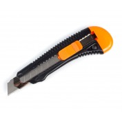 ZESTAW 4 X NÓŻ BUDOWLANY PLASTIKOWY WZMOCNIONY 18 MM + 4 X OSTRZA ZAPASOWE 18 MM 10 SZT
