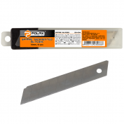 ZESTAW NÓŻ BUDOWLANY METALOWY Z AUTOMATYCZNĄ BLOKADĄ 18 MM + OSTRZA ZAPASOWE 18 MM 10 SZT