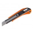 ZESTAW  4 X NÓŻ BUDOWLANY METALOWY Z AUTOMATYCZNĄ BLOKADĄ 18 MM + 4 X  OSTRZA ZAPASOWE 18 MM 10 SZT