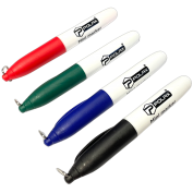 4 X MARKER PERMANENTNY CZERWONY NIEBIESKI ZIELONY CZARNY