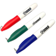 3 x MARKER PERMANENTNY CZERWONY NIEBIESKI ZIELONY