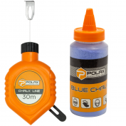 SZNUREK TRASERSKI 30m + KREDA TRASERSKA 115g NIEBIESKA