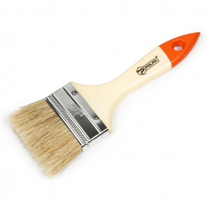 PŁASKI PĘDZEL Z PLASTIKOWĄ RĄCZKĄ "STANDARD" 2,5" / 63mm