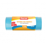 WORKI NA ŚMIECI DO SEGREGACJI 120L PAPIER NIEBIESKIE 25szt