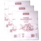 2x PAPIER ŚNIADANIOWY ARKUSZY '20
