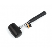 MŁOTEK GUMOWY Z METALOWYM UCHWYTEM CZARNY 60 mm, 450 g
