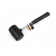 MŁOTEK GUMOWY Z METALOWYM UCHWYTEM CZARNY 60 mm, 450 g