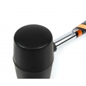 MŁOTEK GUMOWY Z METALOWYM UCHWYTEM CZARNY 60 mm, 450 g