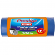 WORKI NA ŚMIECI 120l 20szt. SUPER MOCNE LDPE MASTER PRESTIGE