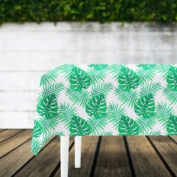 Cerata NA STÓŁ OGRODOWY KUCHENNY stolik plamoodporna obrus mata 180x130 cm