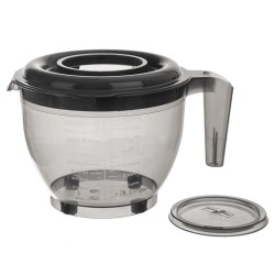 Miska kuchenna - pojemnik do miksowania z pokrywką miarka GREY 2,5 l