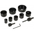 ZESTAW OTWORNIC 11 SZT 19-64 MM