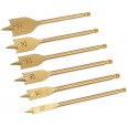ZESTAW WIERTEŁ Z POWŁOKĄ TYTANOWĄ 6 SZT ( 10 - 32 MM )